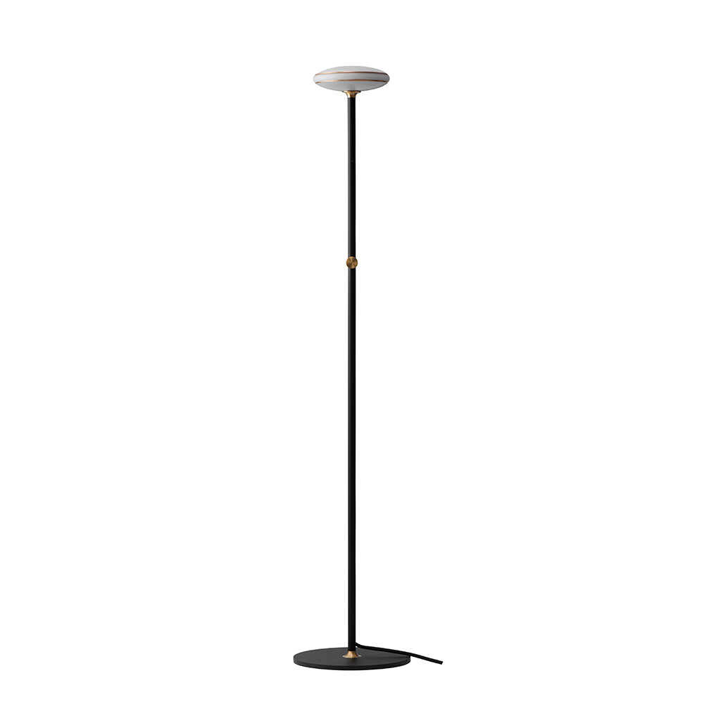 ØS1 Golvlampa uswitch SvartMässing Shade ØS1 Golvlampa uswitch SvartMässing Shade